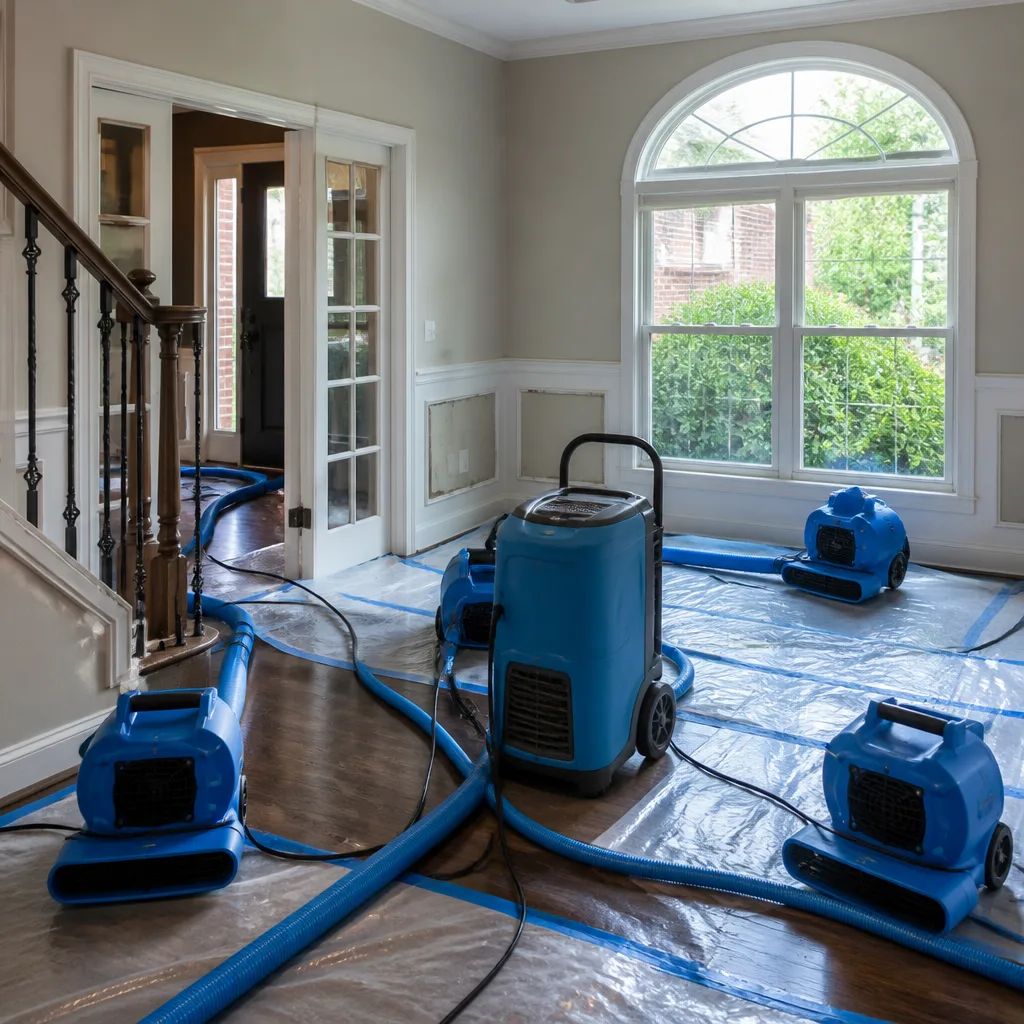 Water damage drying